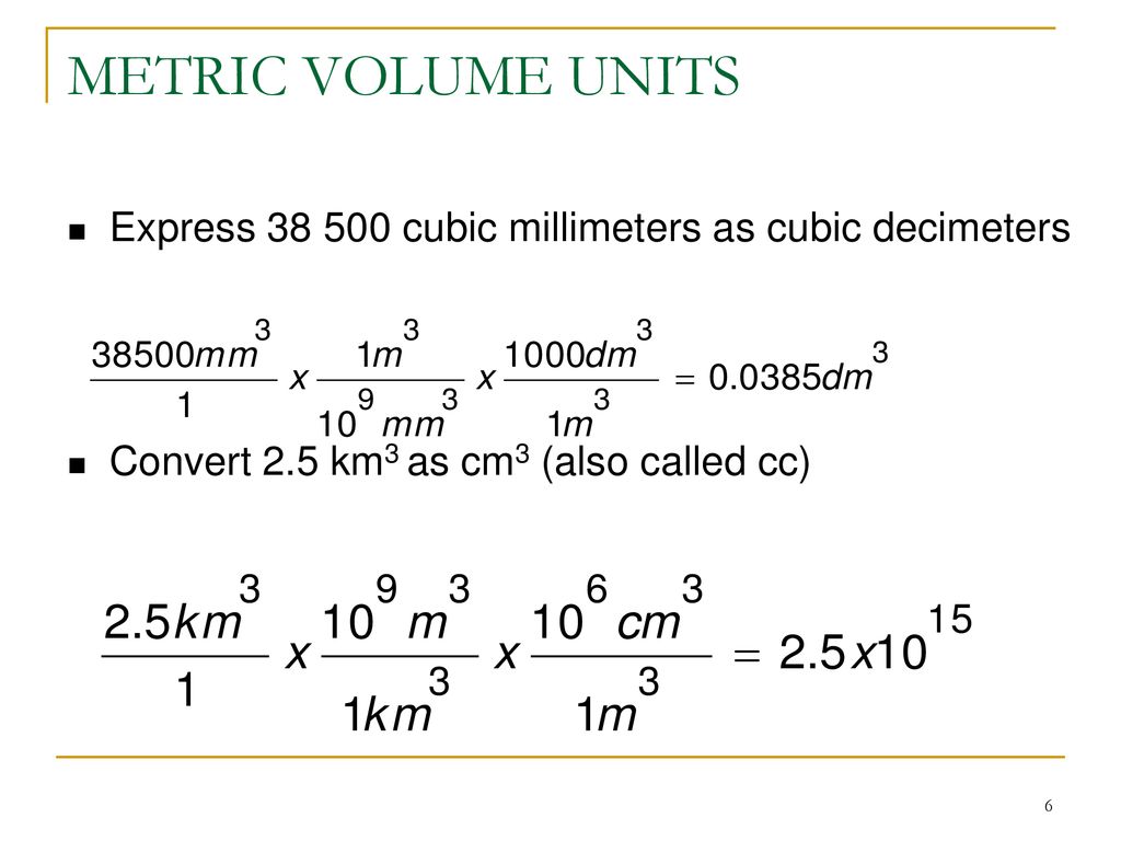 Cubic millimeter calculator hotsell